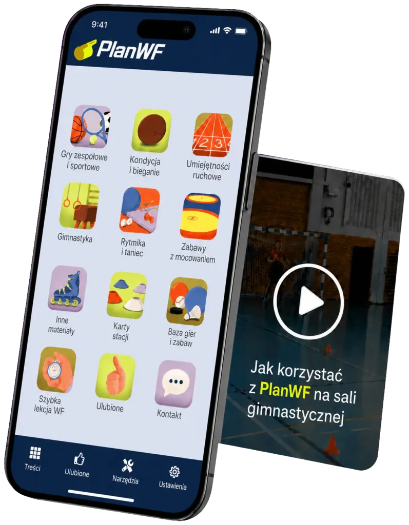 Aplikacja PlanWF – ekran startowy
