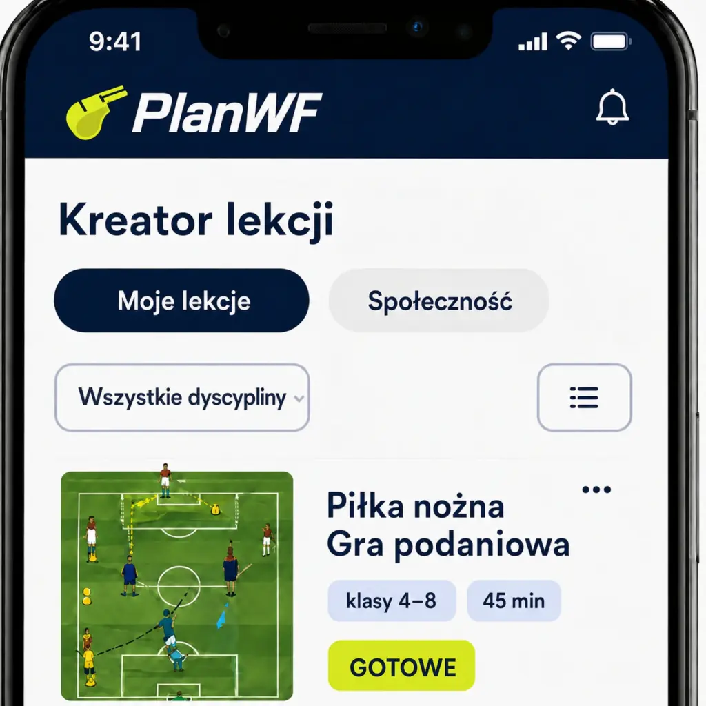 PlanWF – kreator lekcji w aplikacji